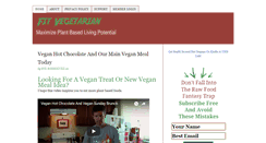 Desktop Screenshot of fitvegetarian.com